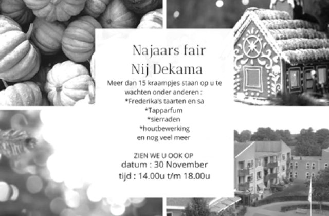 Nieuws vanuit Nij Dekama oktober 2024